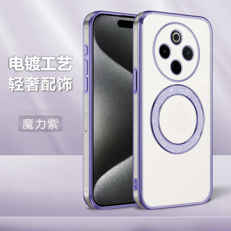vivoy300pro手机壳透明磨砂新款