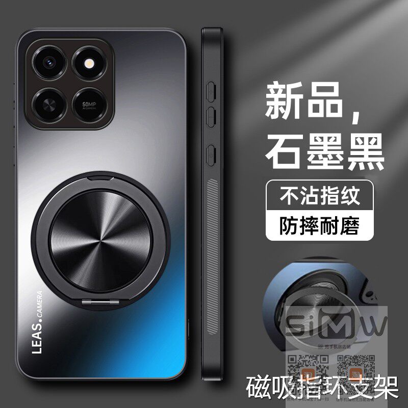 适用于华为荣耀Play10T手机壳honorplay10t亚克力保护套LOG一AN10全包防摔play1ot磁吸支架piay10t新款pay10t
