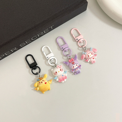 【同品类已售1W+单】天使翼公仔少女手机小挂件新款礼物配饰挂饰闺蜜饰品包包钥匙扣垫片挂绳小东西