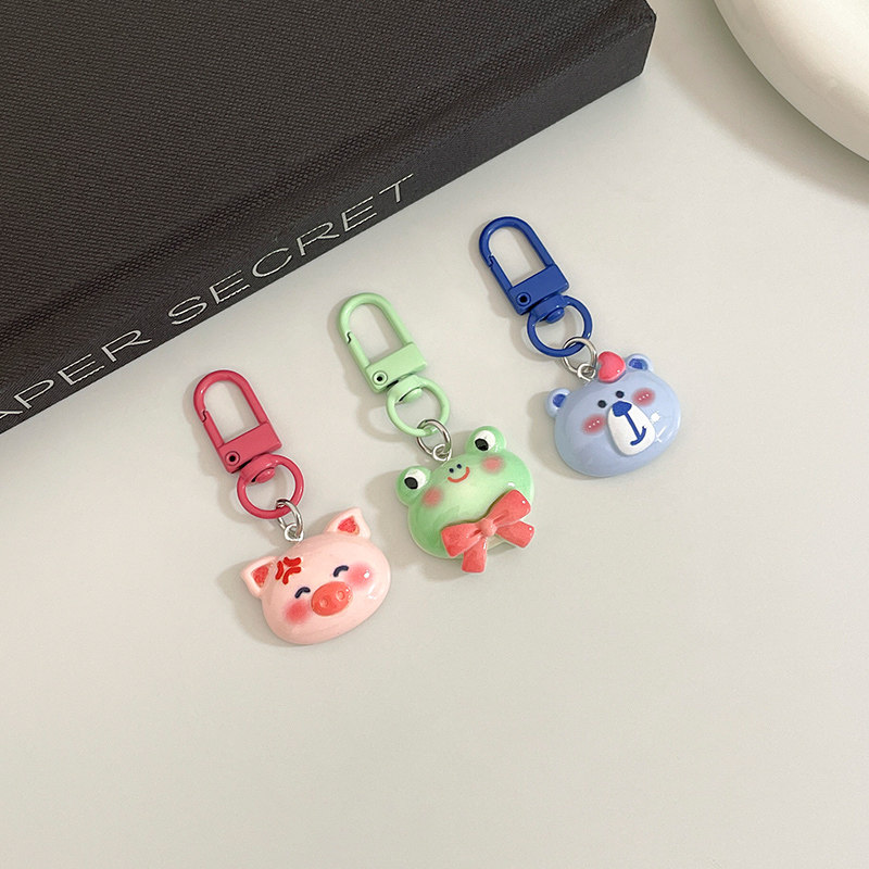 【同品类已售1W+单】腮红表情头像少女手机小挂件新款礼物配饰挂饰闺蜜饰品包包钥匙扣垫片挂绳小东西