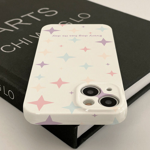 南颂精选/英文彩色四角星不规则/属你至爱/切勿错过/答应我/请闭眼入/蟹蟹