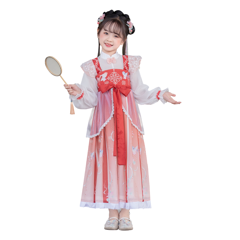 儿童汉服唐装表演服古装