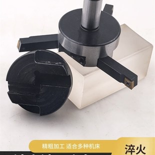 动力头 数控车床铣车铣复合动力头用车23468方六L角刀盘 车六角