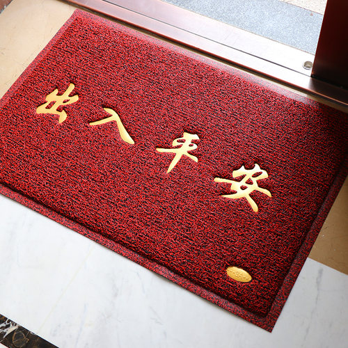 大门口地垫门垫入户进门丝圈加厚家D用门厅室外防滑垫门外脚垫地