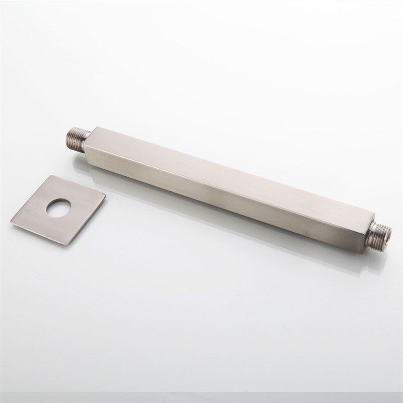 家装主材淋浴花洒配件顶喷支架暗装入墙式横杆吊顶竖杆方形圆形管