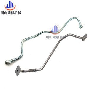挖掘机配件PC110 4D95发动机B3.3压器进油管回油管 7130