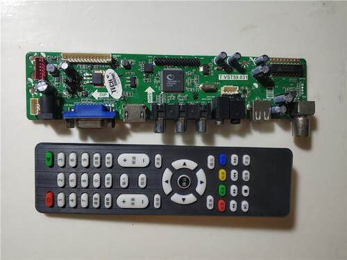 万能电视主板V29V56V59驱动板组装机14-32寸液晶vst.031.a81通用