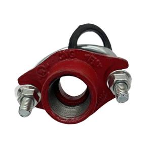 U型机三DN50*25分水卡管道开孔改小分流快速接水管夹机械分水三通