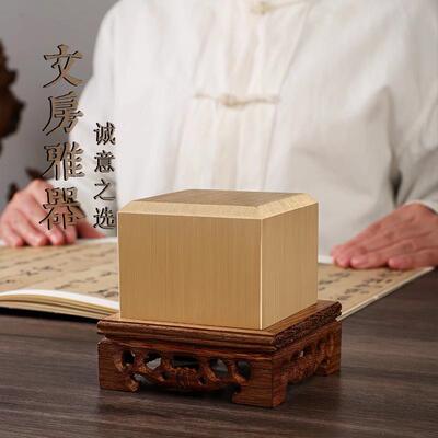 实心黄铜姓名印章定制篆刻藏书法国画个人名字盖章大方形私章闲章