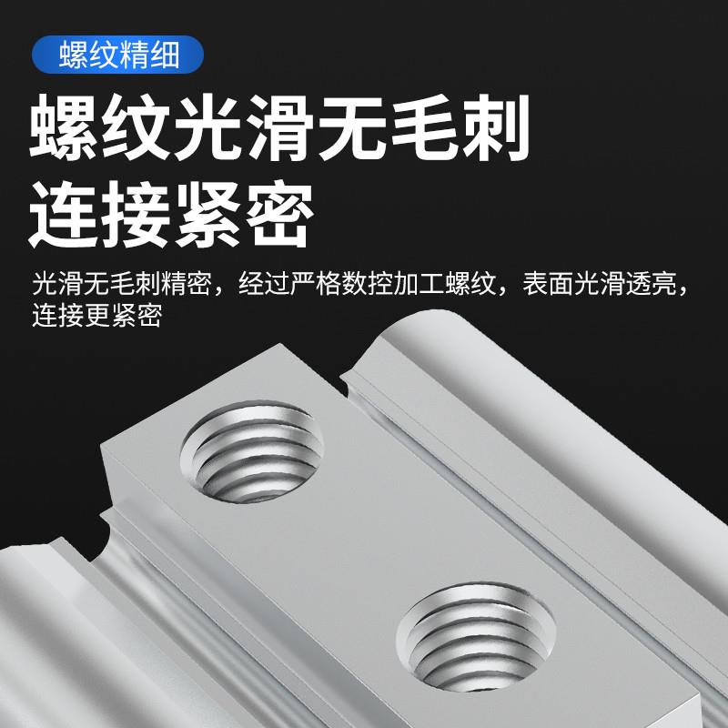 小型气动薄型气缸CDQ2B-CQ2B20/25/32/40/50/63-15-20-30-50DM