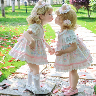 熊耳朵发带-妮拉兔原创布艺儿童小熊耳朵lolita发饰头饰