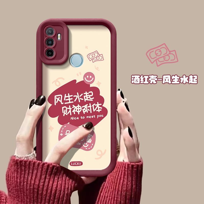 OPPOA32硅胶全包防摔手机壳文字