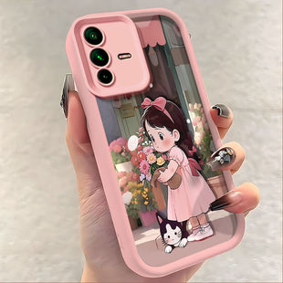 vivos12手机壳V2162A新款vivos12pro硅胶V2163A软套viv0vovos镜头全包vivis防摔vⅰvos可爱vovis潮女por卡通