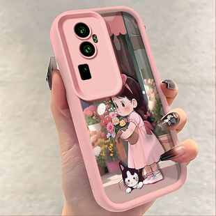 oppoReno10手机壳PHW110新款reno10pro硅胶PHV110软套opopreno10pro+全包PHU110防摔0pp0潮女opporone10卡通