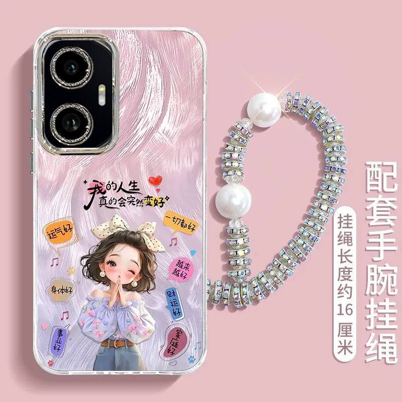 适用荣耀300手机壳AMM-AN00新款Honor300软硅胶保护套Honor3oo镜头膜全包防摔网红潮女三百卡通动漫文字时尚,3C数码配件,手机保护套/壳,淘宝优惠券,粉丝福利购,淘宝优惠卷