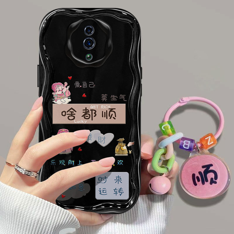 opporeno硅胶全包手机壳中国风