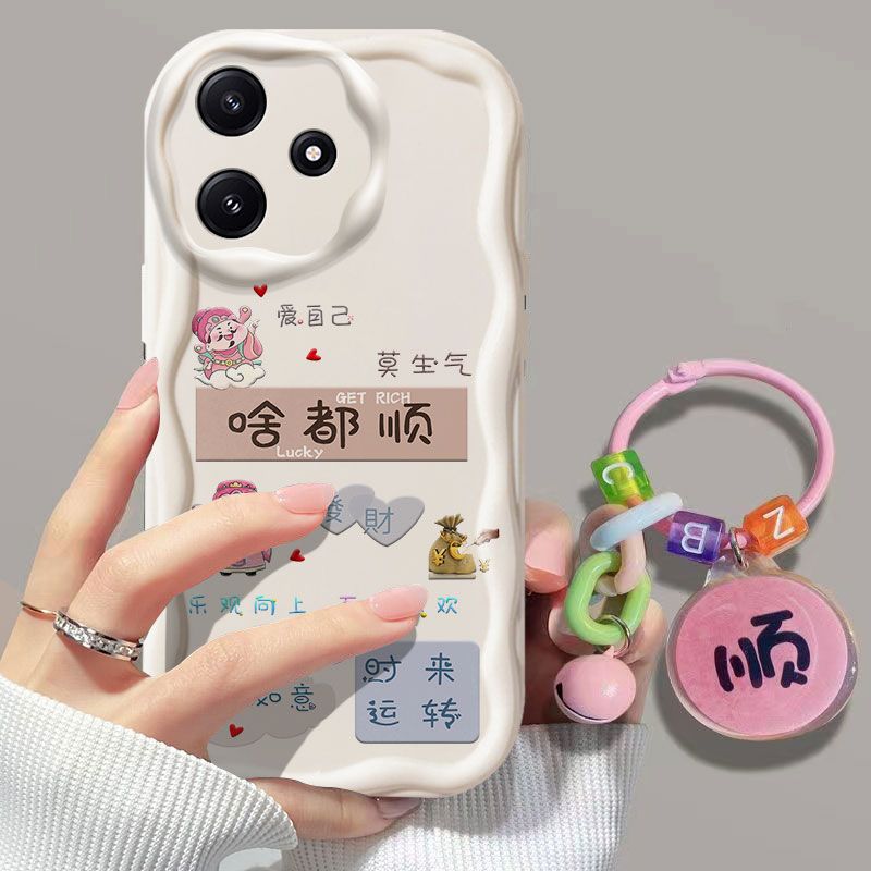 红米note12r硅胶手机壳中国风