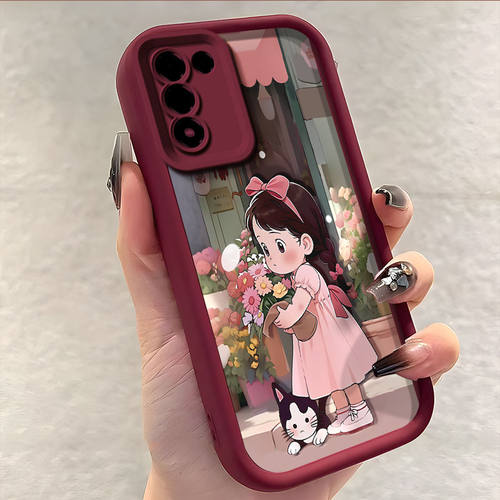 OPPOK9s硅胶全包防摔手机壳卡通