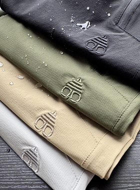 轻奢小剪刀！户外轻量化夏季男士速干透气防泼水机能短裤S00573