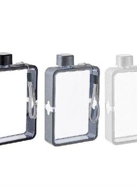 Outdoor Sports Water Jugs Square Drinking Bottle Leakproof