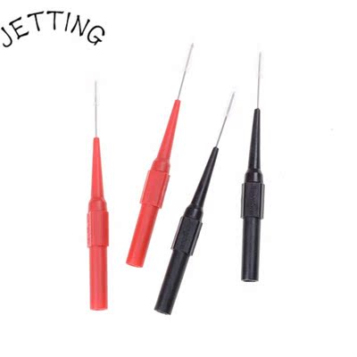 JETTING Red/Blac 1 Pair 30V-60V Insulation Piercing Needle N