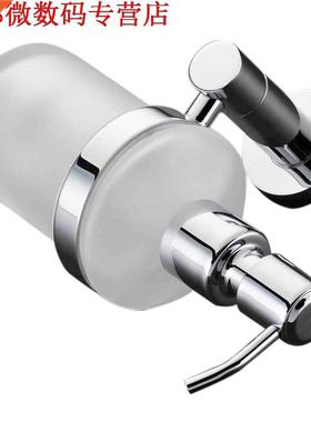 Wandmontage Fles Zeep Dispenser zeepbakje Verchroomde Messin