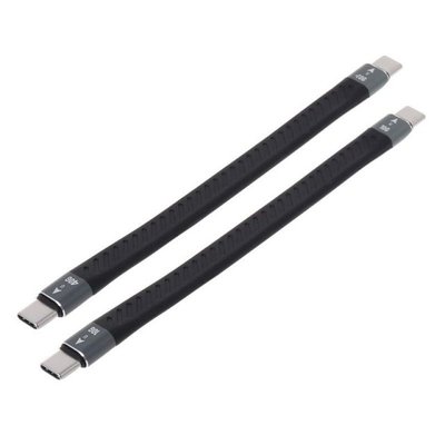 For Thunderbolt 3 Data Cable High Speed 10/40Gbps Soft Durab