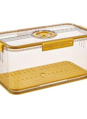 Food Storage Refrigerator Timekeeping Organizer Box PET