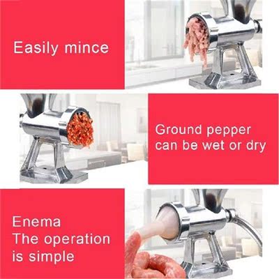 Multifunction Manual Meat Grinder Filling Sausage Machine