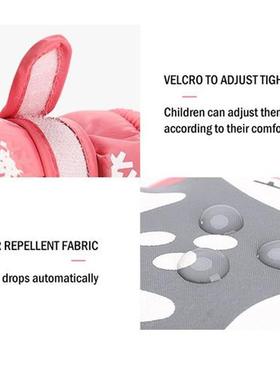 Ski Gloves Kids Boys Girls Cartoons Winter Outdoor Sports