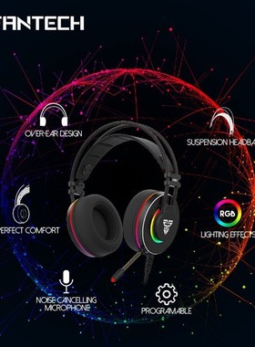 FANTECH HG23 Headphone Personalize with Octane 7.1 RGB USB J