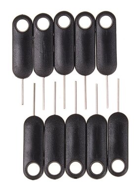 10pcs  Universal Sim Card Tray Pin Ejecting Removal Needle O