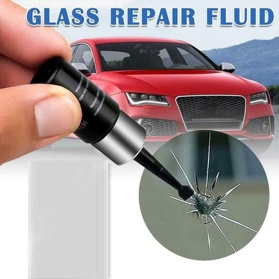 3PCS Car Windshield Windscreen Glass Repair Resin Kit Auto V
