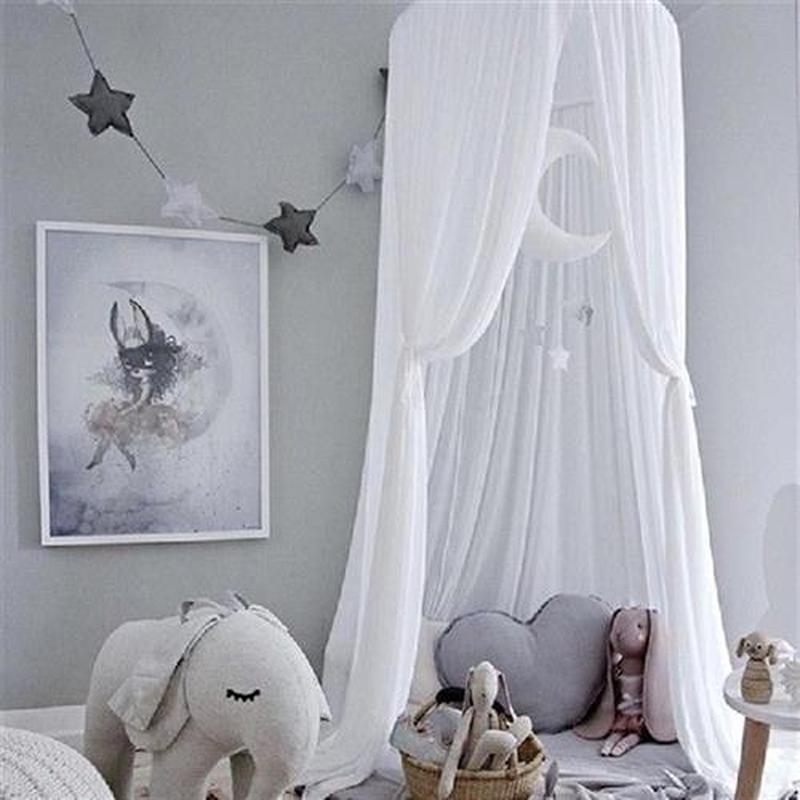 Kids Boys Girls Princess Canopy Bed Valance Kids Room