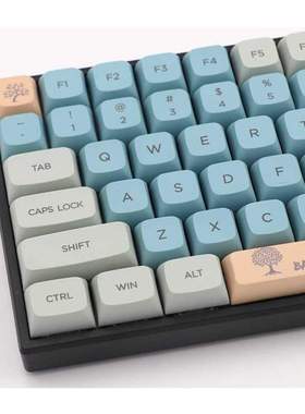 Banyan Theme Ethermal Dye Sublimation Fonts PBT Keycap for W