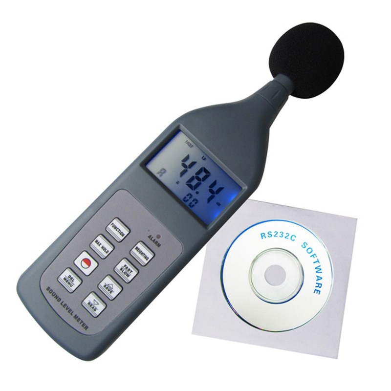 Lp Leq Lmax LN Function Digital Sound Level Meter 30~130 dB