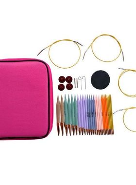 13 Pair Circular Knitting Needles Set DIY Crochet Needles