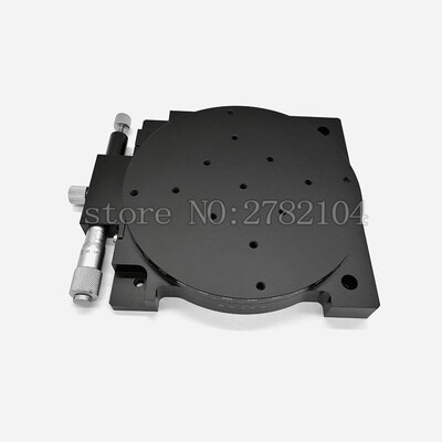 R Axis 125MM Manual 360 Degree Rotary Sliding Table Micromet