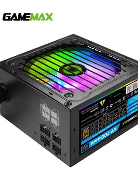 RGB PC Power Supply 700W Semi Modular 80 Plus Bronze, RGB Fa