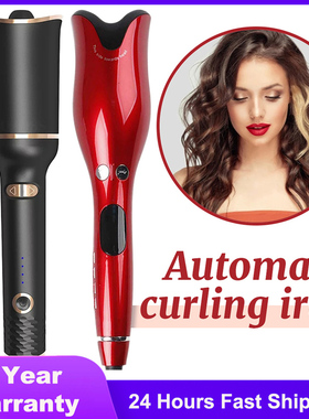 Automatic Hair Curler Rotating Ceramic Curling Iron Tongs Co