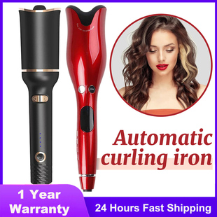 Automatic Hair Curler Rotating Ceramic Curling Iron Tongs Co