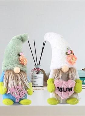 Mothers Day Gnome Flower Tomte Swedish Nisse
