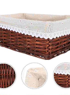 Basket Storage Baskets Bins Wicker Woven Clothes Toy
