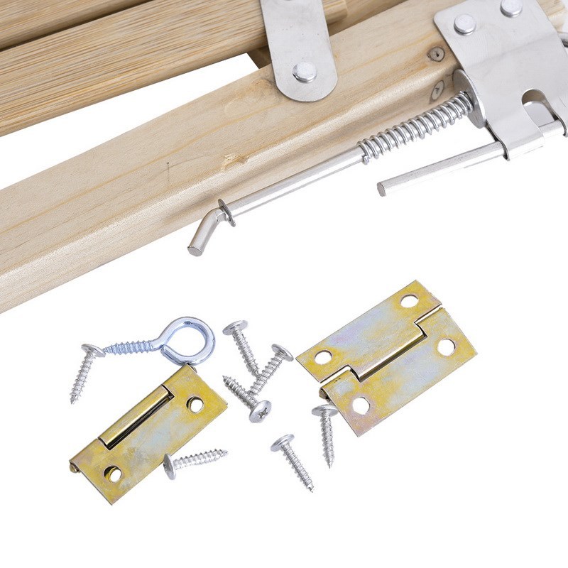 Retractable Bamboo Fence Playpen  Dog Fence Baby Safety Gate