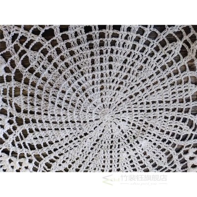 39CM Round Luxury Cotton Table Place Mat Cloth Lace Crochet