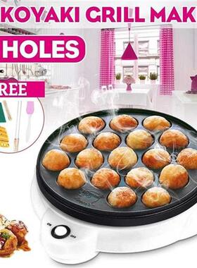 Professional 18 Hole Takoyaki Grill Pan Electric  Home Oc