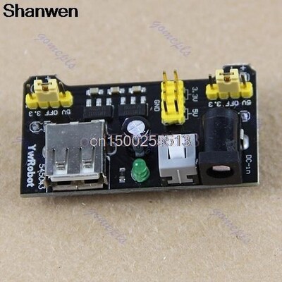New Breadboard Power Supply Module Shield 3.3V 5V MB102 Sold