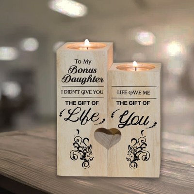 Candle Holder - for daughter  - Gift for Birthday, Anniversa