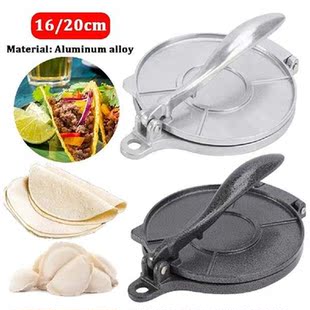 16/20cm DIY Tortilla Press Maker Aluminium Alloy Manual