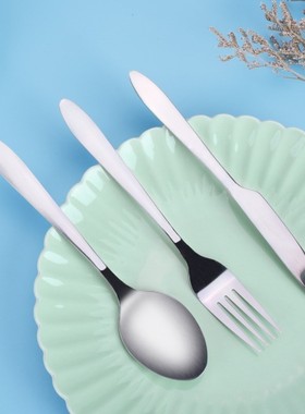 Tableware Cutlery-Set Lunch-Pack Picnic Travel Stainless-Ste